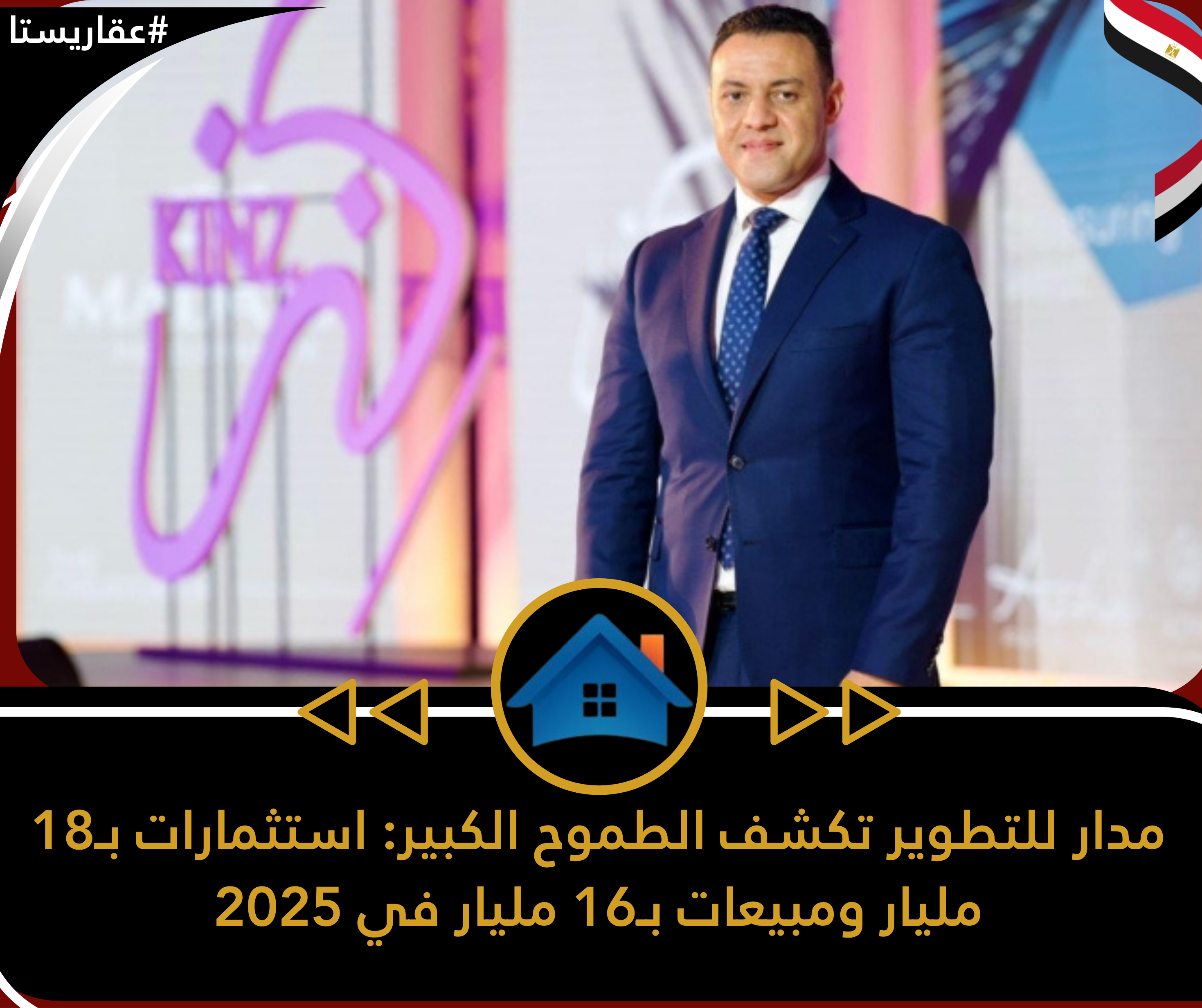 مدار للتطوير تكشف الطموح الكبير: استثمارات بـ18 مليار ومبيعات بـ16 مليار في 2025